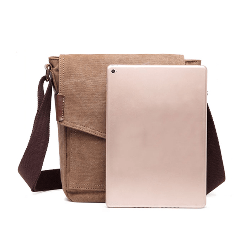 Canvas Leisure Shoulder Bag Messenger Bag for Men - MRSLM