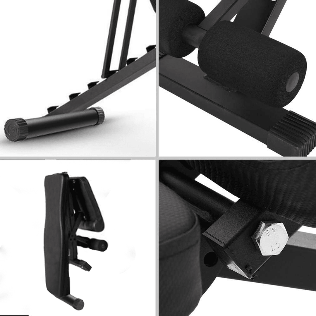 Multifunctional Muscle Bench Folding Abdominal Workout Bench Adjustable Weight Bench Gym Home Sport Fitness Equipment - MRSLM