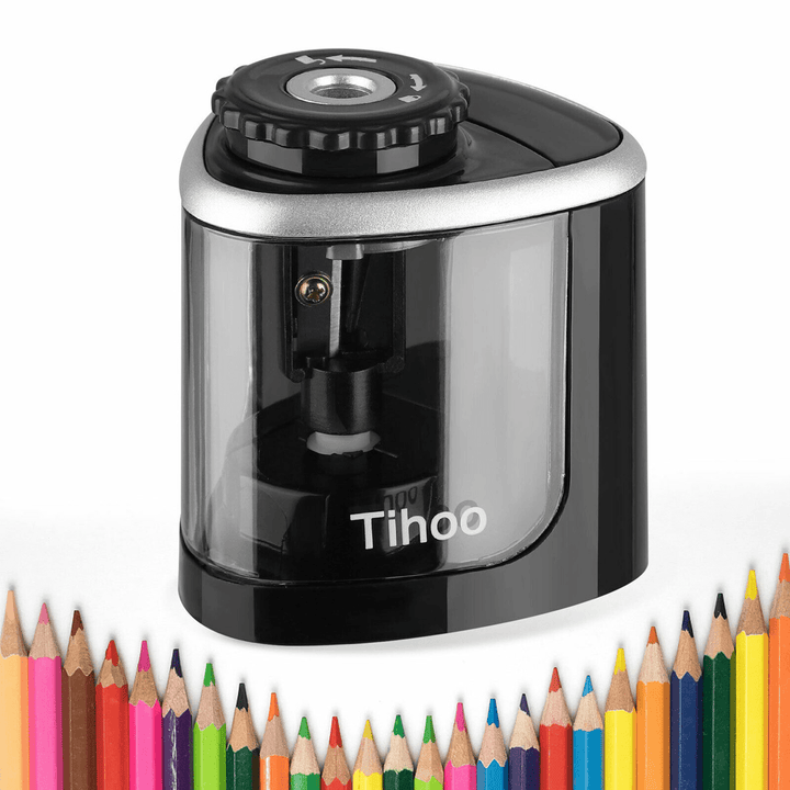 Portable Electric Pencil Sharpener Automatic Touch Switch School Office Classroom - MRSLM