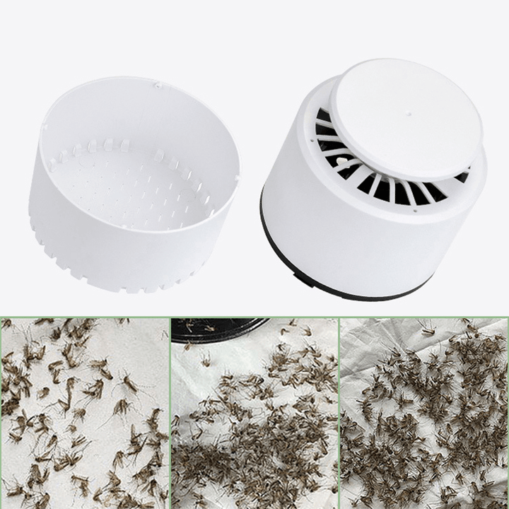 Electric Mosquito Killer Lamp LED Insect Repellent Killer Trap USB Rechargeable Camping Travel Home - MRSLM