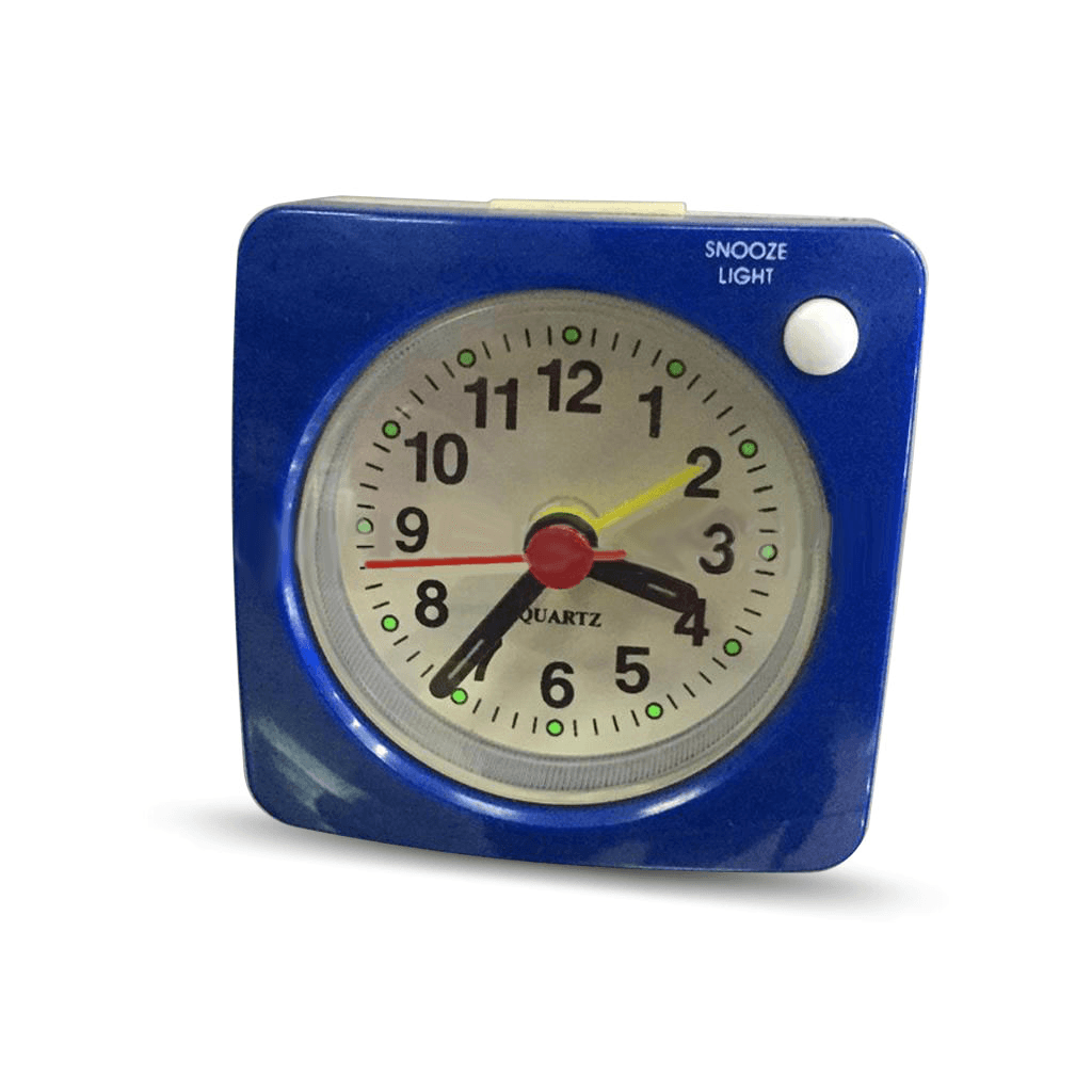 VST Ultra Small Alarm Clock Beeper Alarm Silent Sweep with Nightlight and Snooze - MRSLM