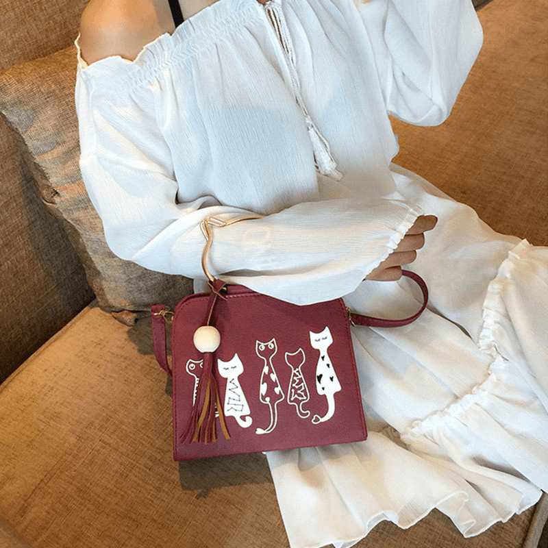 Women Casual Beauty Popular Handbag Crossbody Bag Shoulder Bag for Party Date - MRSLM
