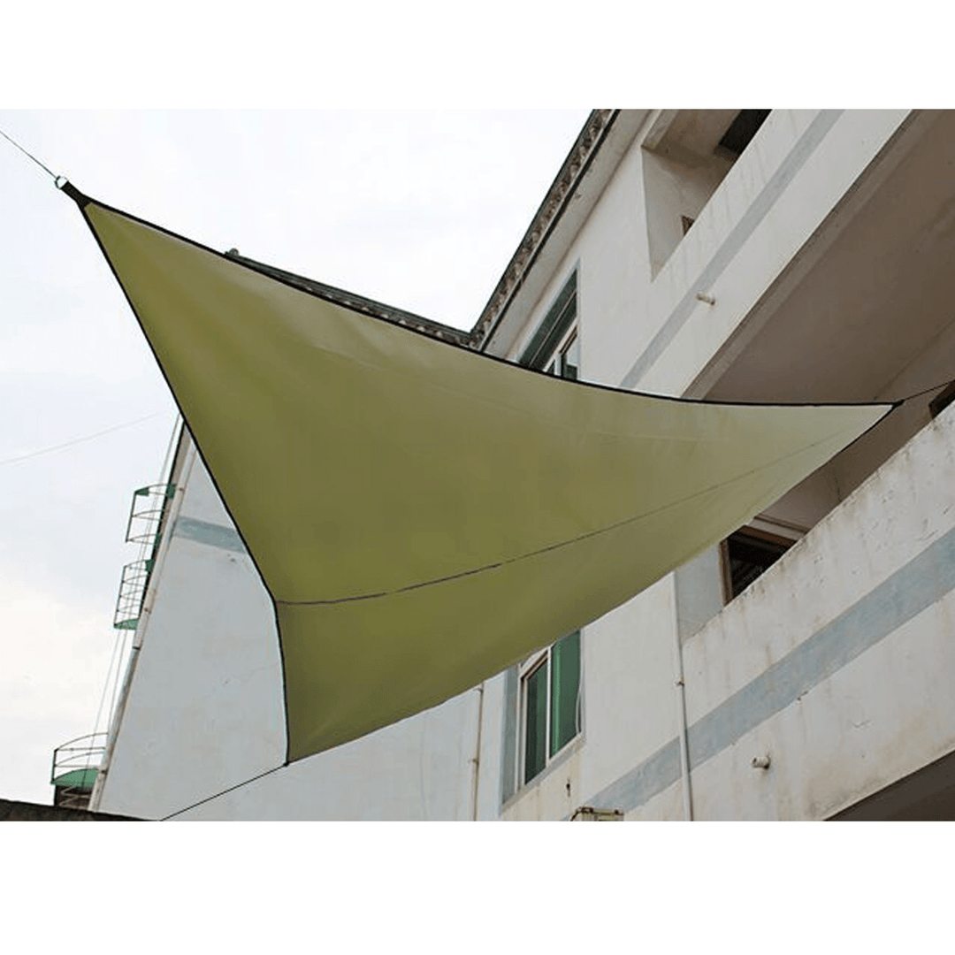Sun Shade Sail Waterproof 420D Oxford Polyester Canopy Cover Awning Outdoor Anti-Uv Protection - MRSLM
