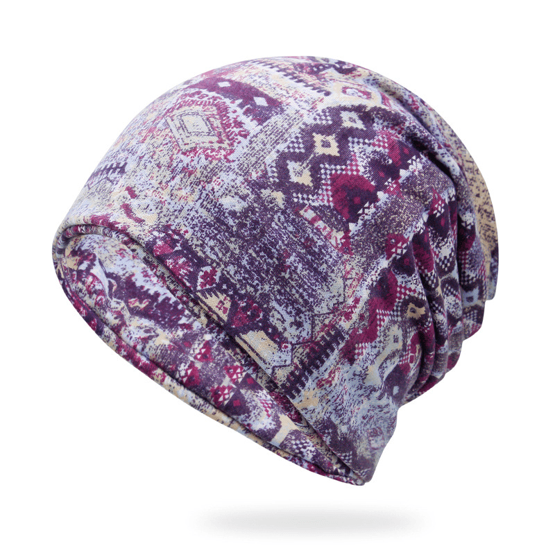 Fashion Men'S and Women'S Fashion Owl Print Riding Bib Hat Dual-Use - MRSLM