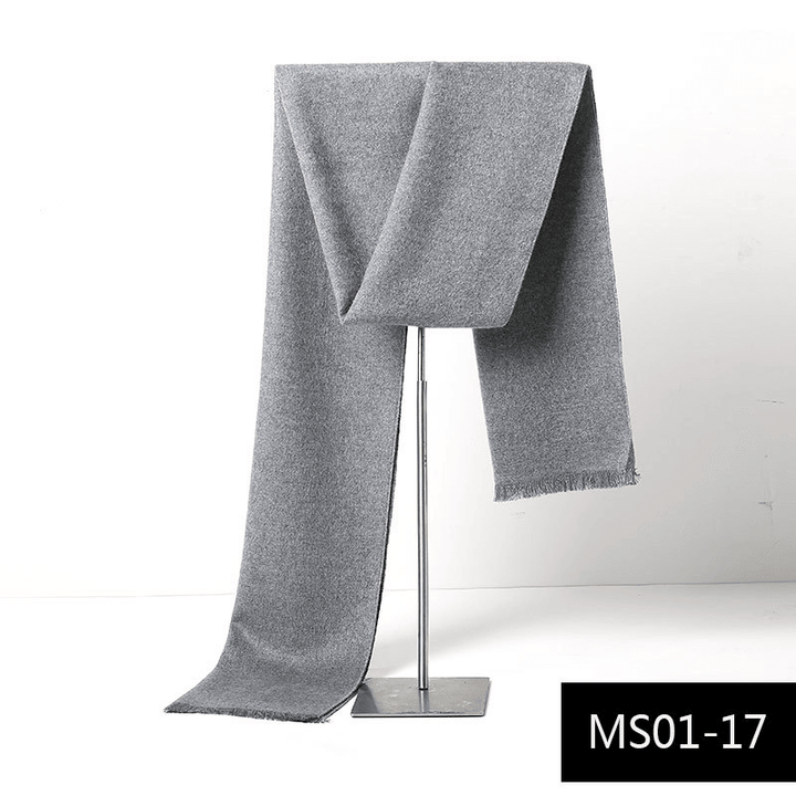 Men'S Autumn and Winter Cashmere Warm Scarf - MRSLM