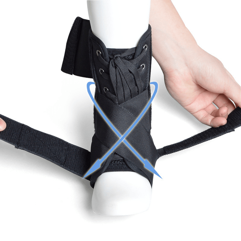 1 Pcs Ankle Support Elasticity Free Adjustment Protection Ankle Brace Protector Sports - MRSLM