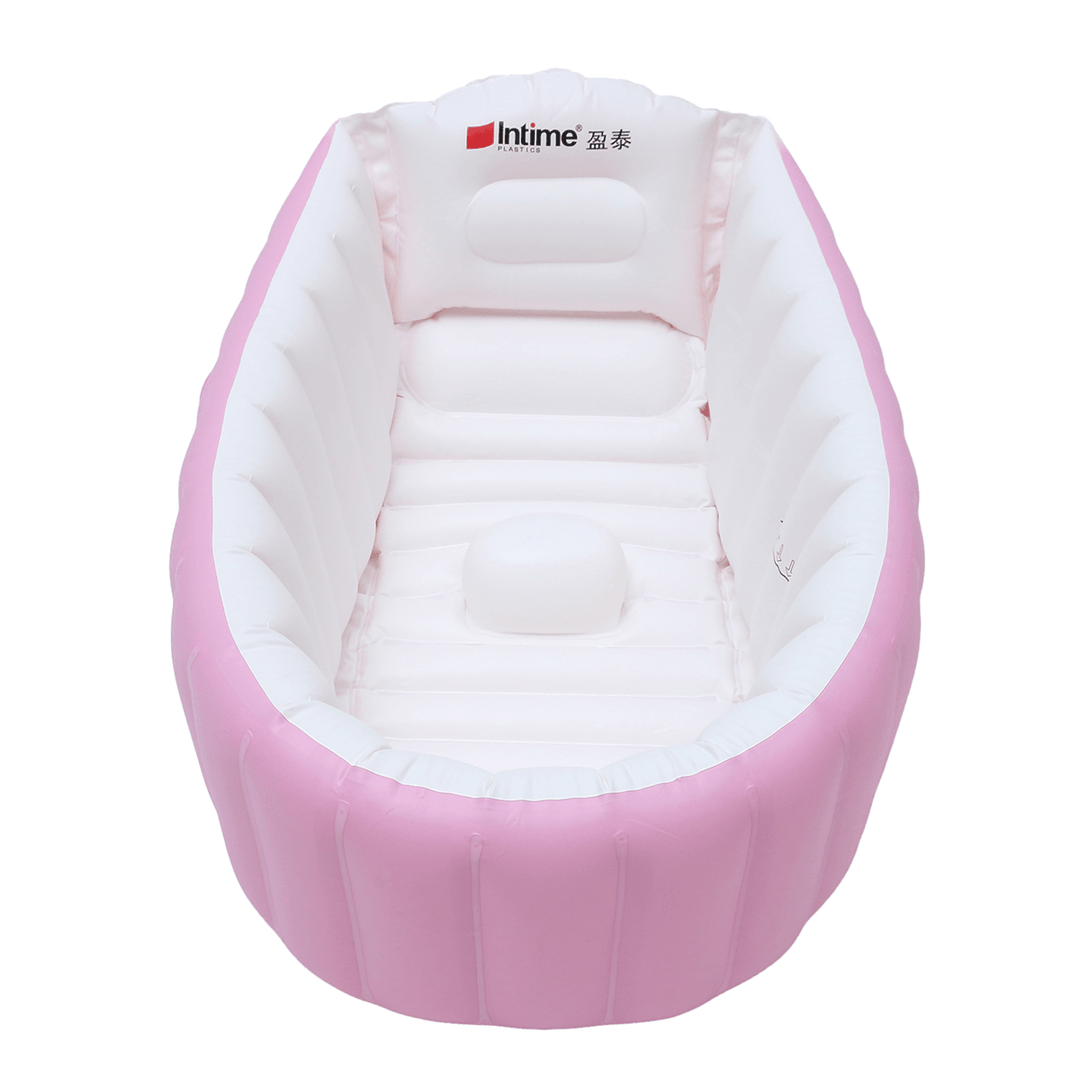 Portable Inflatable Bathtub for Babies Kid Baby Bath Thickening Folding - MRSLM