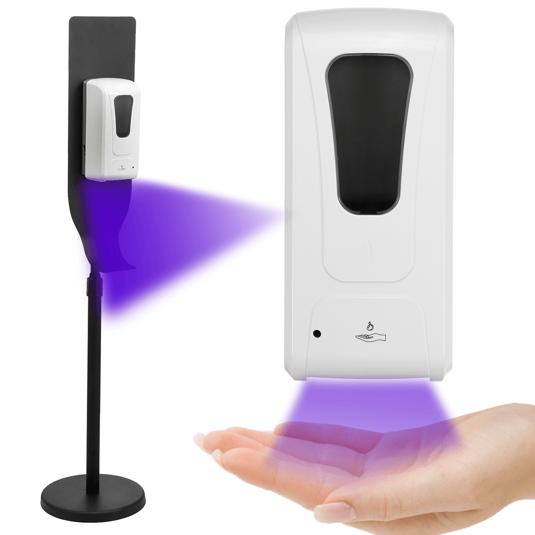 Touchless Automatic Soap Sanitizer Spray with Floor Stand 1200ML Hands Free - MRSLM