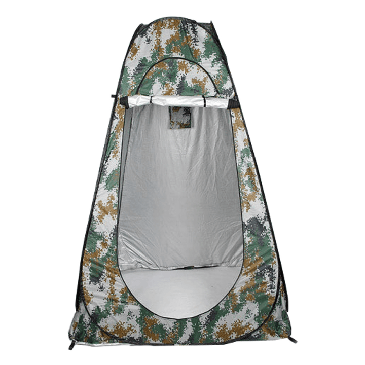 Portable Outdoor 1-2 Persons Folding 120 X 120 X 195Cm Shower Tent Shelter 2 Window + Bag - MRSLM