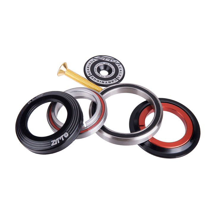 ZTTO 44Mm ZS44/28.6 ZS44/30 Hidden Built-In Perlin Bearing Bowl Set Mountain Bike Fork Bowl Set Bicycle Headset Bicycle Accessories - MRSLM