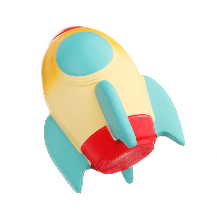 Simela Squishy Rocket 14.5Cm Slow Rising Toy Gift Collection with Packing - MRSLM