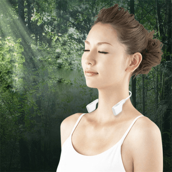 USB Portable Air Purifier Hands-Free Neck Hanging Negative Ion Cleaner Purifying Generator Air Purifier - MRSLM