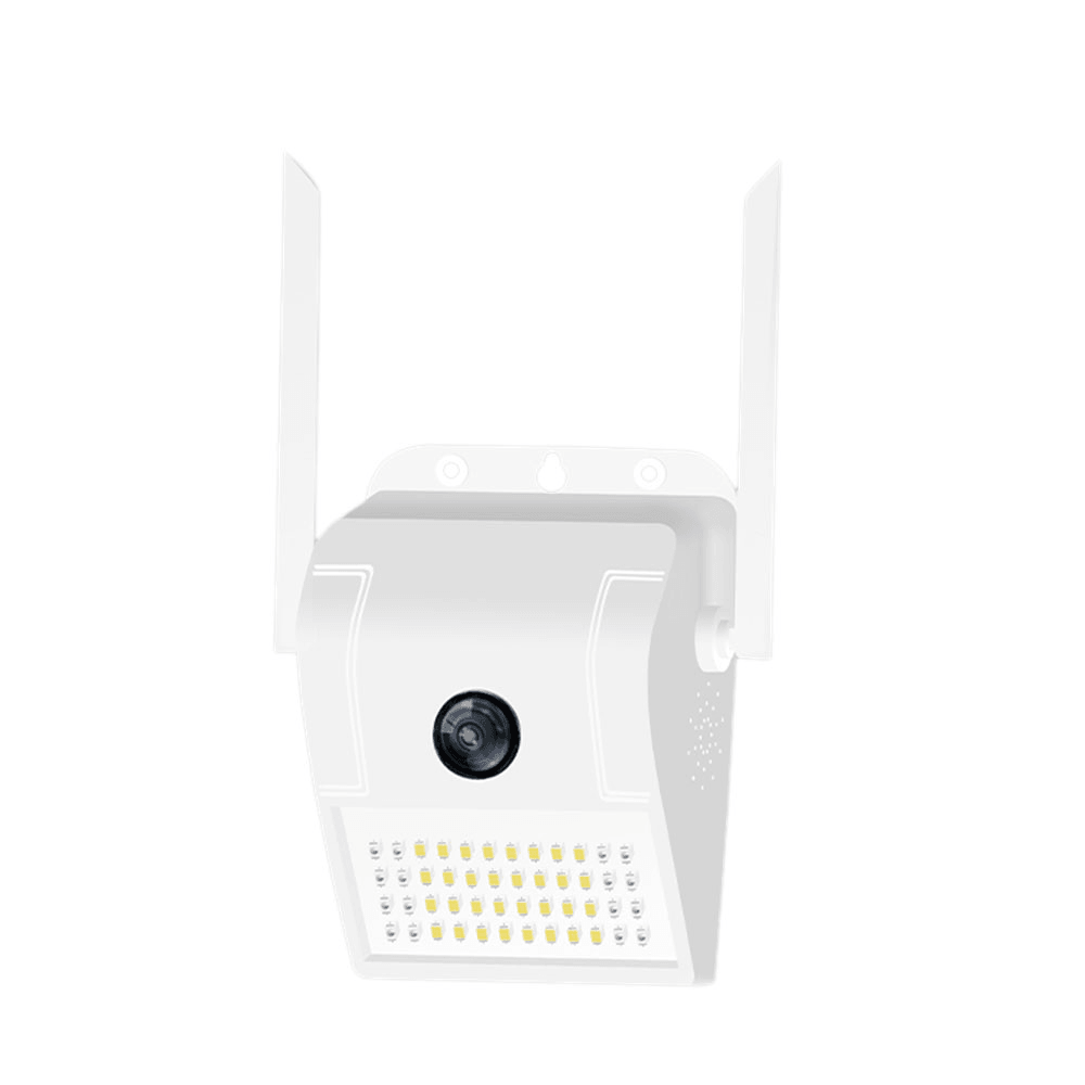 Xiaovv D6 Smart 1080P Waterproof Wall Lamp IP Camera 180° Panoramic IR Night Vision AP Hotspot Smart Induction Lamp Outdoor Camera - MRSLM