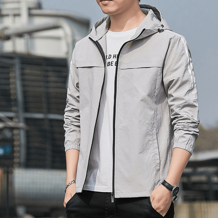 Thin and Breathable Men'S Sun Protection Jacket - MRSLM