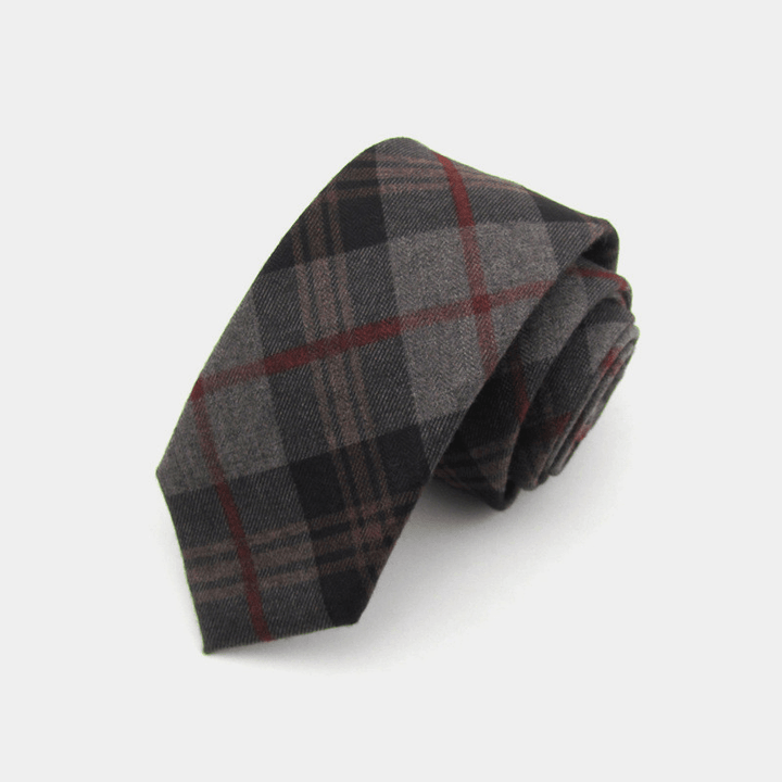 Formal Wear Fashion Casual British Flannel Tie - MRSLM