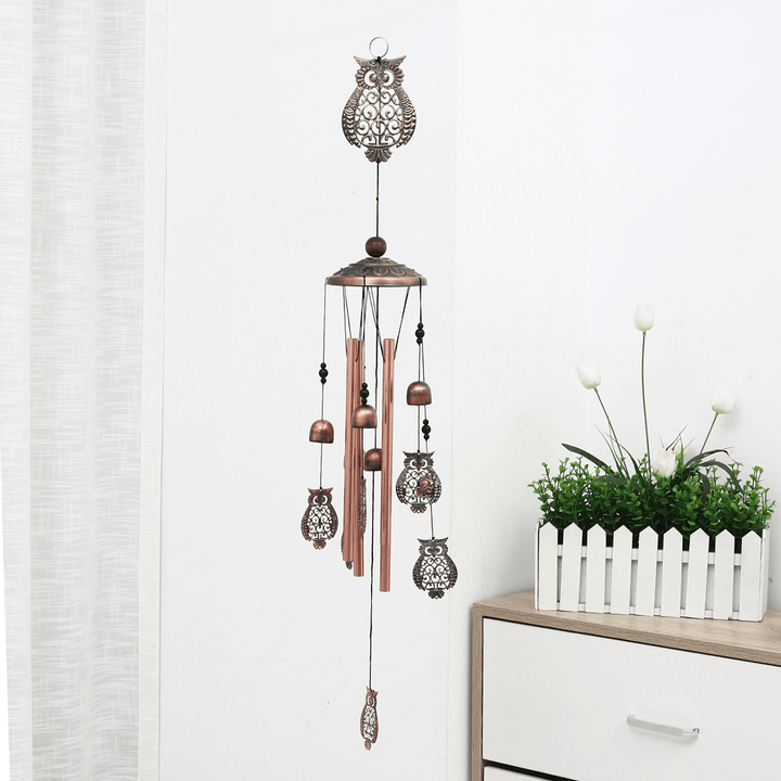 Brass Bell Wind Chime Ornaments European and American Garden Home Decoration - MRSLM