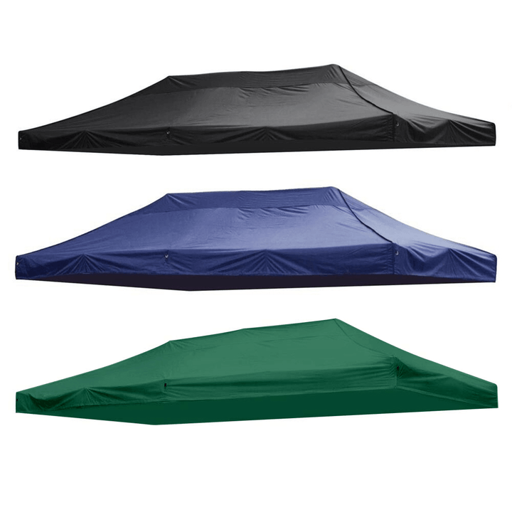 3X6M 10X20Ft 420D Waterproof Oxford Cloth Sunshade Outdoor Traveling Hiking Camping Tent - MRSLM