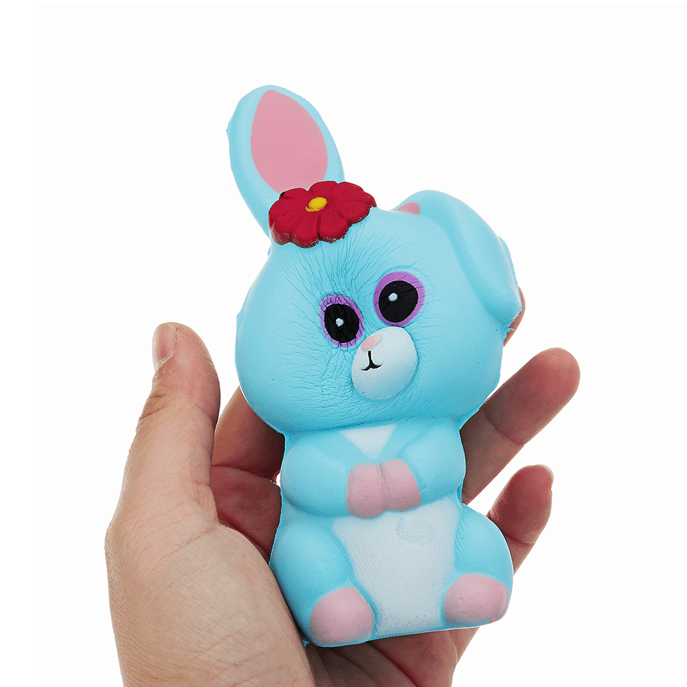 Long Ears Rabbit Squishy 12*6*6.5CM Slow Rising with Packaging Collection Gift Soft Toy - MRSLM