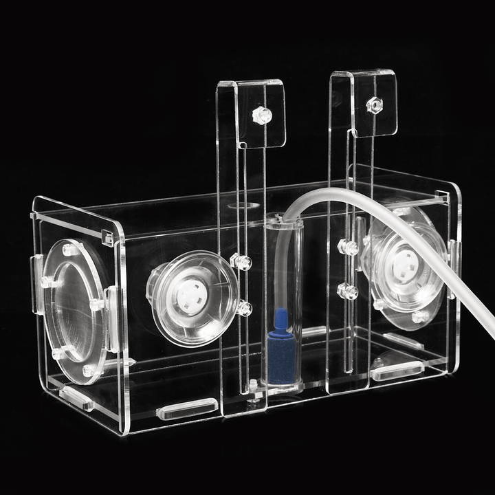 Acrylic Clear Fish Breeding Hatchery Incubator Aquarium Breeder Isolation Box - MRSLM