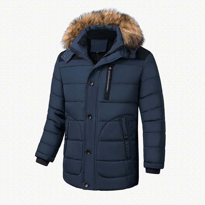 Men'S Cotton-Padded Clothes Warm Jacket - MRSLM