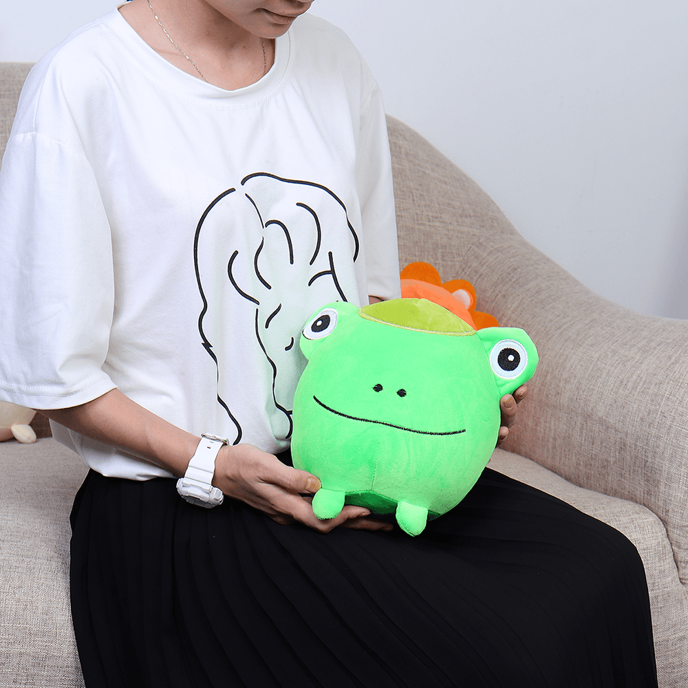 22Cm 8.6Inches Huge Squishimal Big Size Stuffed Frog Squishy Toy Slow Rising Gift Collection - MRSLM