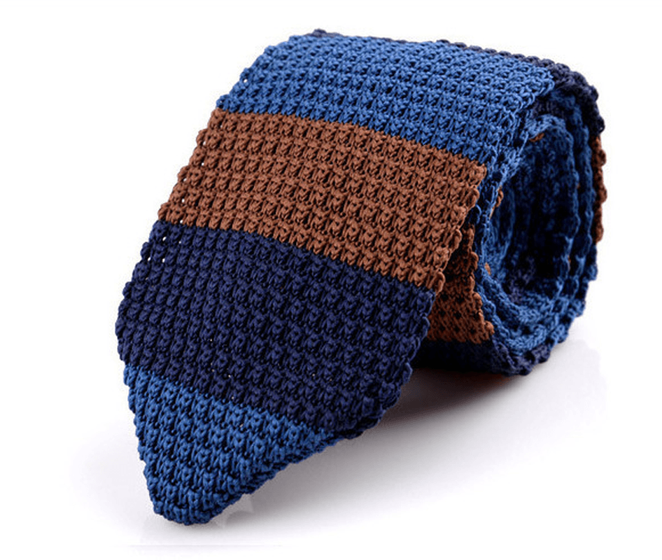 Korean Version of British Retro Fashion Wool Hand-Made Tide Sharp-Pointed Necktie - MRSLM