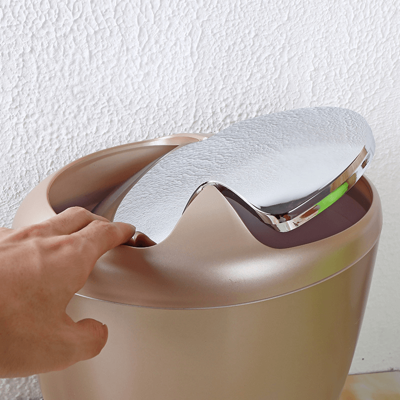 Creative Waste Bins Recycle Garbage Can Tools Supplies Durable Bathroom Mesh Wastebasket - MRSLM