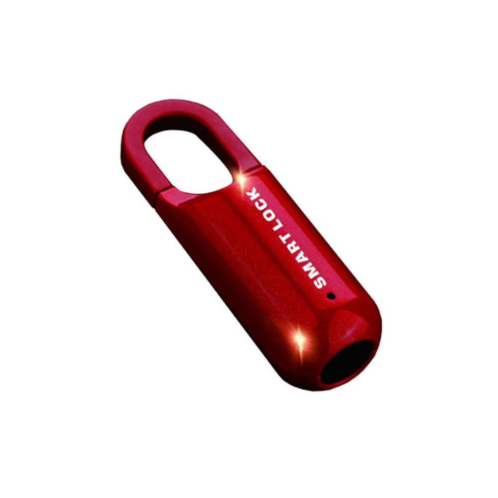 M01 Fingerprint Lock Waterproof Mini USB Rechargeable Door Lock Quick Unlock Zinc Alloy Anti-Theft Lock - MRSLM