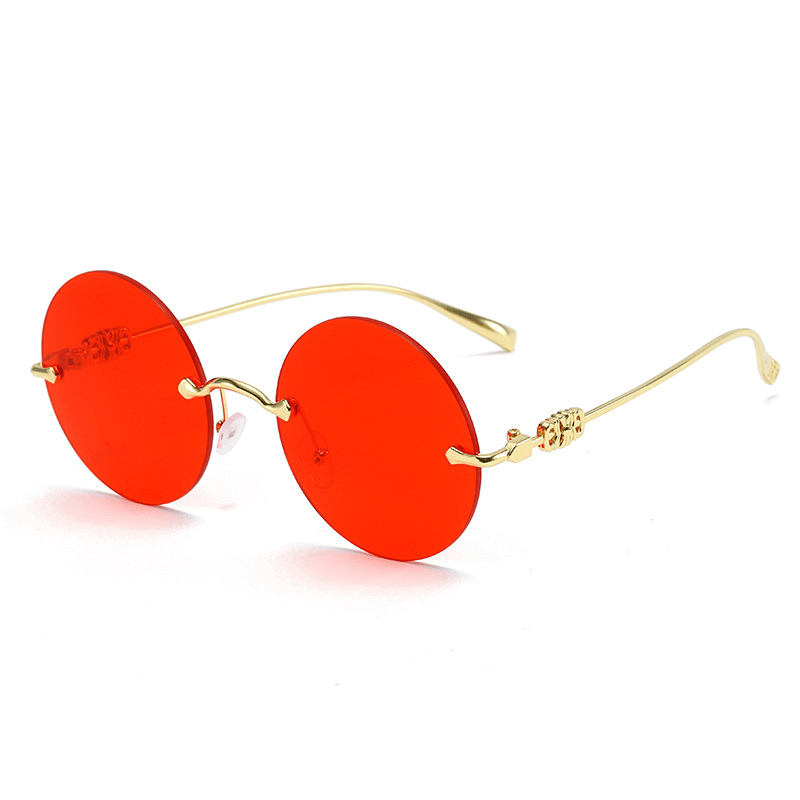 New Fashion Net Red Gradient Color Glasses - MRSLM