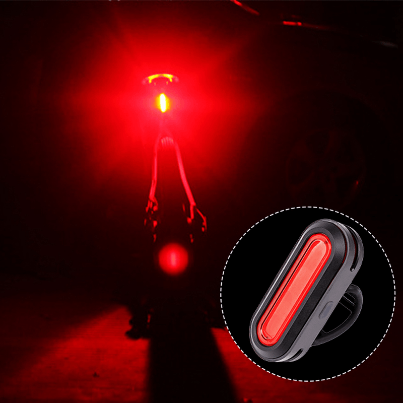 XANES TL23 COB Tail Light Warning LED USB Bike Motorcycle E-Bike Bike Bicycle Cycling Taillig - MRSLM