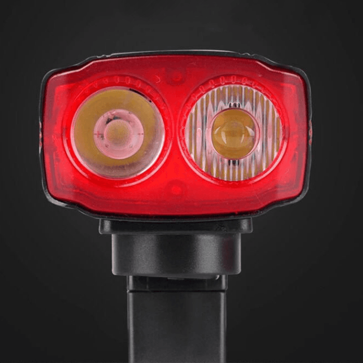 XANES® T6 3-In-1 Bike Headlight 5 Modes LED Bicycle Lamp Waterproof 120Db USB Horn 4800Mah with Power Bank Bike Front Light - MRSLM