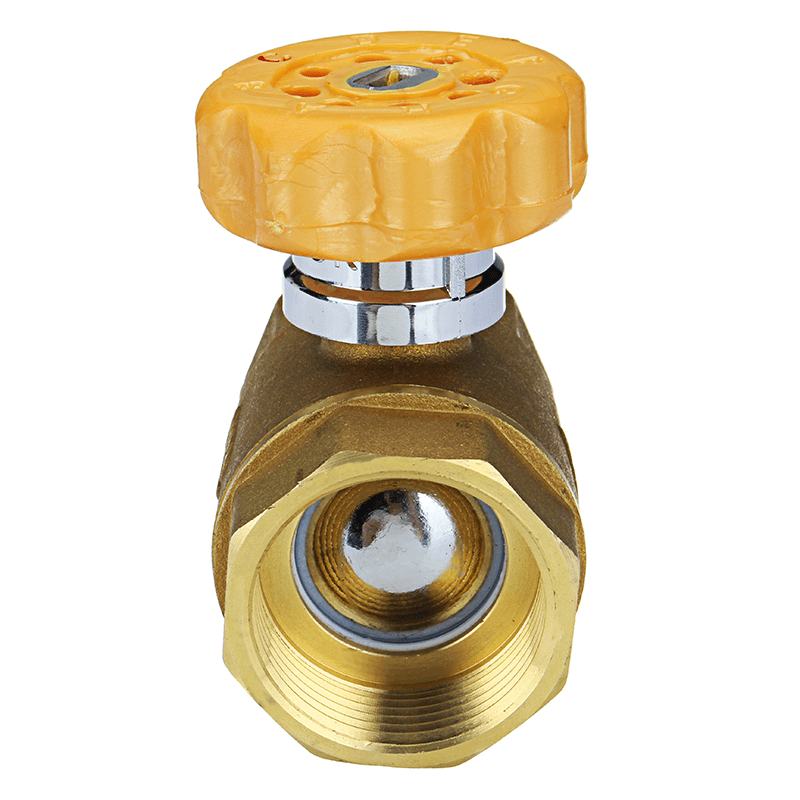 TMOK DN20 DN25 DN32 Magnetic Anti-Theft Brass Ball Valves with Key Valve for Heating Installation - MRSLM