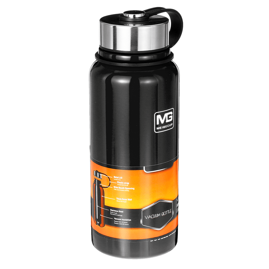800Ml Portable Insulated Vacuum Cup Stainless Steel Thermos Water Bottle Outdoor Sports Kettle - MRSLM