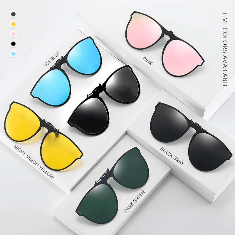Polarized Clip-On Sunglasses for Men and Women Myopia - MRSLM