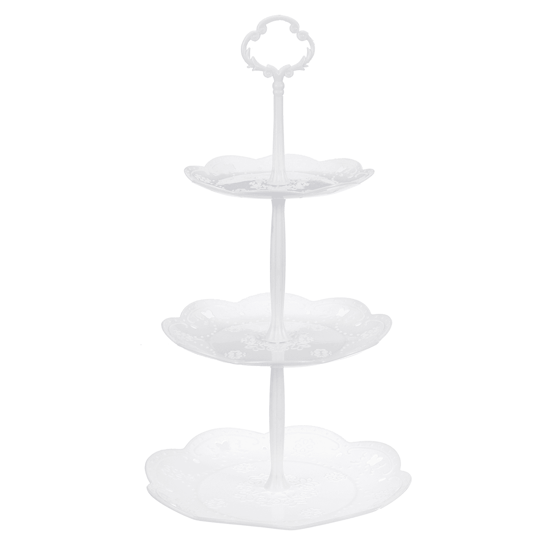 2/3 Tier Cake Stand Cupcake Stand Tower Dessert Stand Pastry Serving Platter - MRSLM