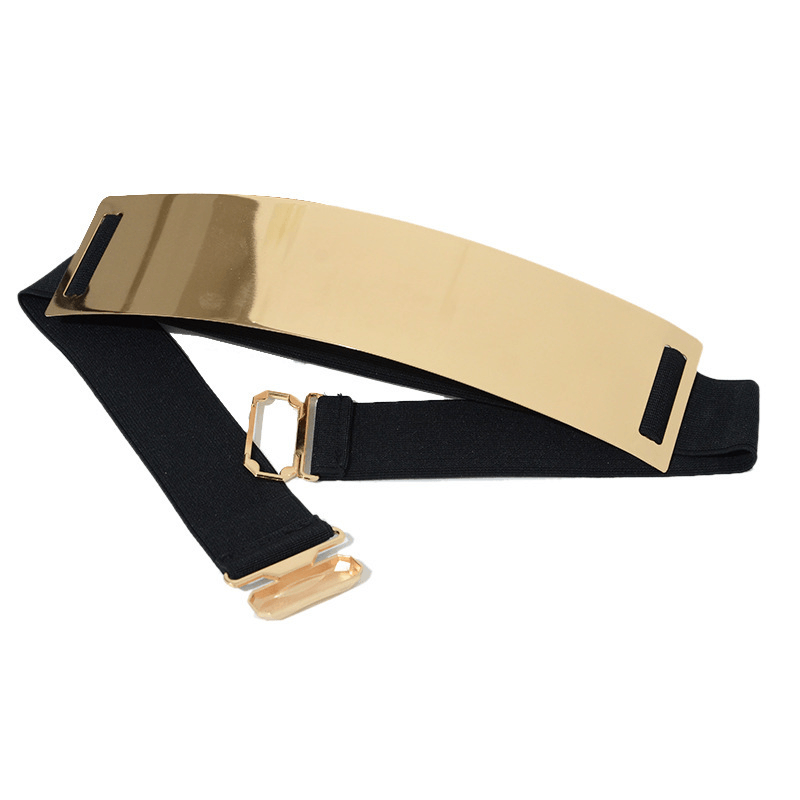 Europe and America Hot Selling Fashion Sequin Mirror Metal Belt - MRSLM