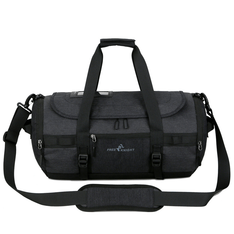 FREE KNIGHT Multi-Functional Large Capacity Waterproof Oxford Cloth Sports Cylinder Gym Bag - MRSLM
