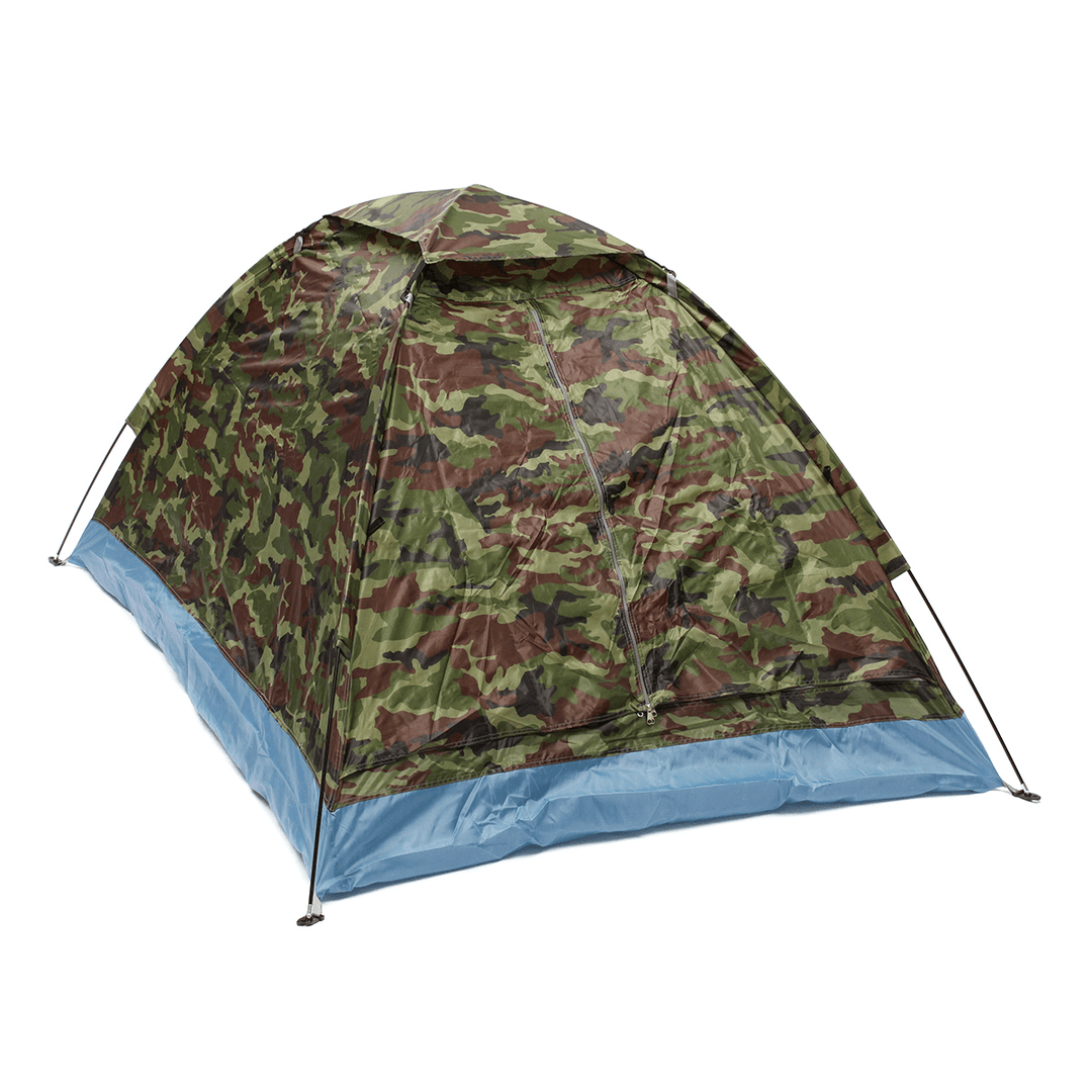 Outdoor 1-2 Persons Camping Tent Waterproof Windproof UV Sunshade Canopy - MRSLM