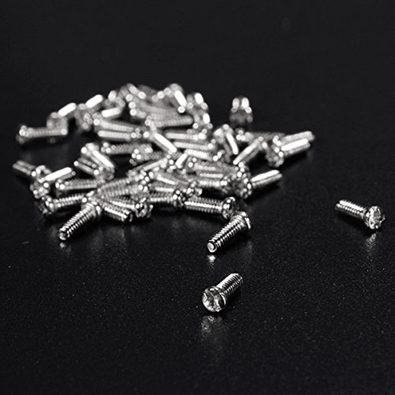 Suleve™ MXSS7 600Pcs Stainless Steel M1/1.2/1.4/1.6 Small Screws Nut for Watches Clocks Mobile 2-4Mm - MRSLM
