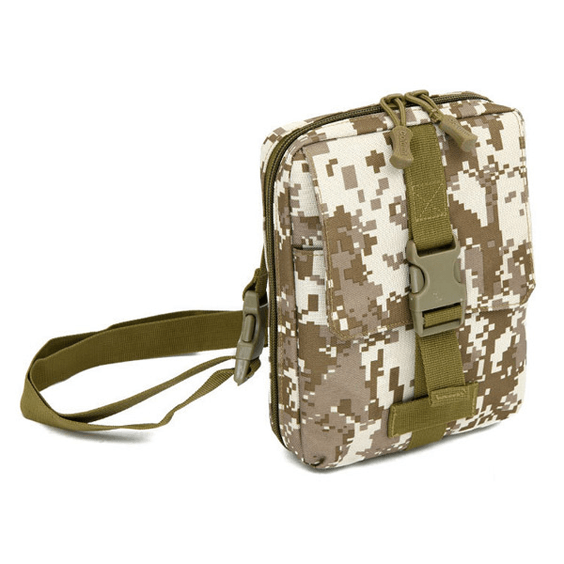 Tactical Nylon Multifunction Mini Tool Pouch Crossbody Bag Ipad Shoulder Bag - MRSLM
