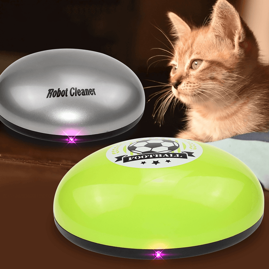 2 in 1 Smart Funny Cat Sweeper Robot Cleaner Machine Edge Auto Suction Home - MRSLM