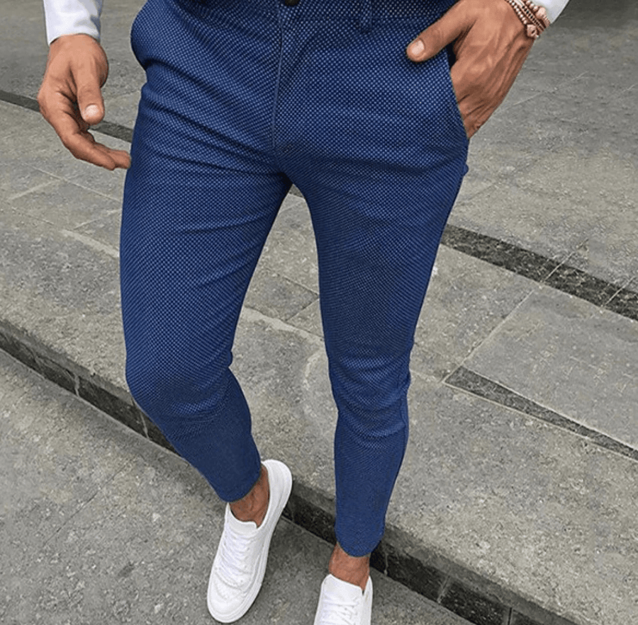Men'S All-Match Trend Slim Casual Pants - MRSLM