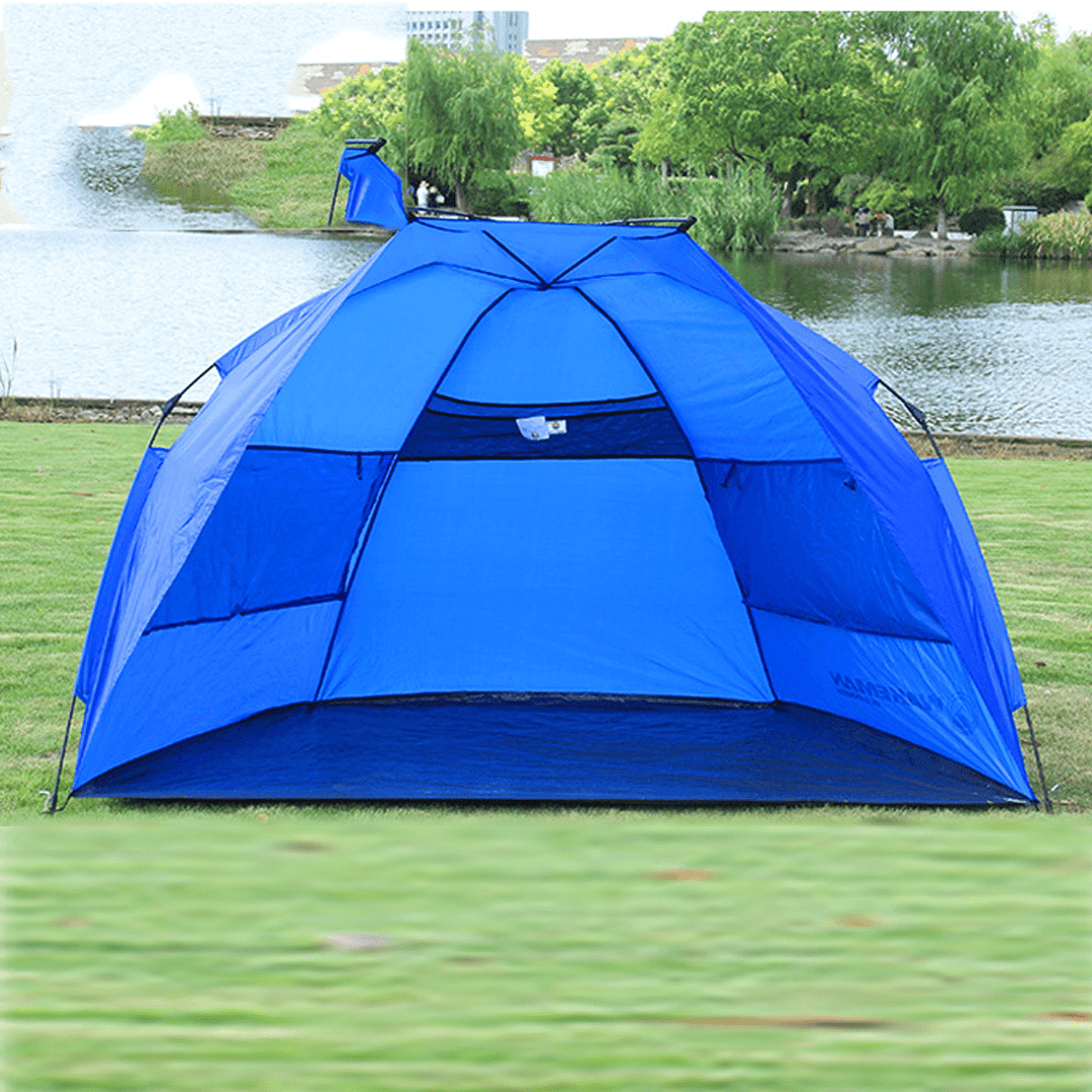 1-2 People Outdoor Camping Tent Waterprood Automatic Beach Sunshade Shelter Canopy - MRSLM