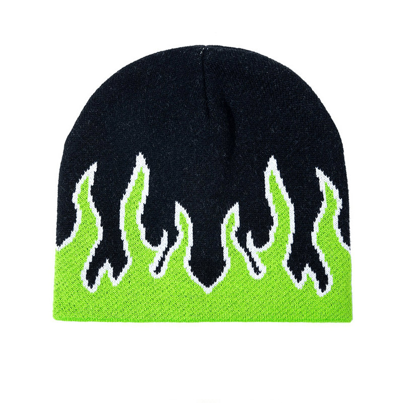 Simple Flame Wool Hat for a Fashionable and Warm Look - MRSLM