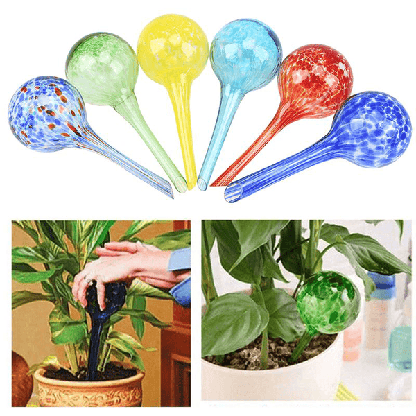 Lazy Automatic Watering Device Dripper Potted Drip Irrigationwatering Globe Set - MRSLM