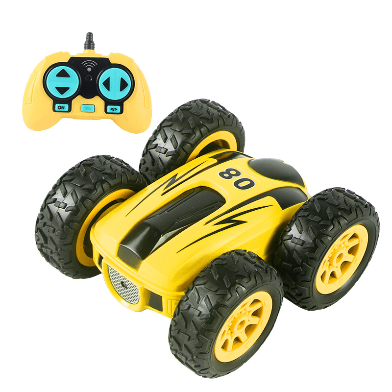 Light Four-Wheel Drive Flip Climbing Car Electric Remote Control Children'S Toy Car - MRSLM