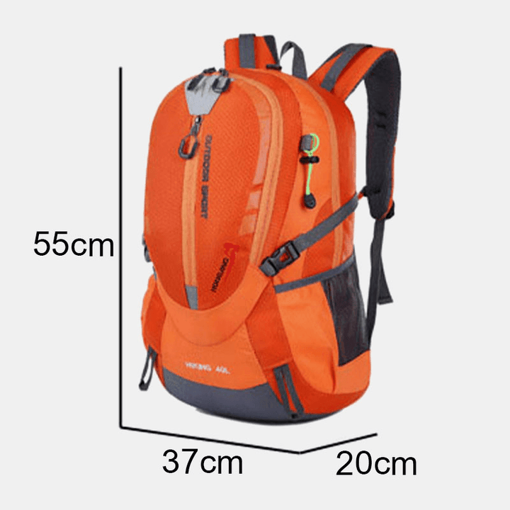 Men Ultra-Light Breathable Waterproof Casual Travel Hiking Camping Backpack Large Capacity Fitness Bag - MRSLM
