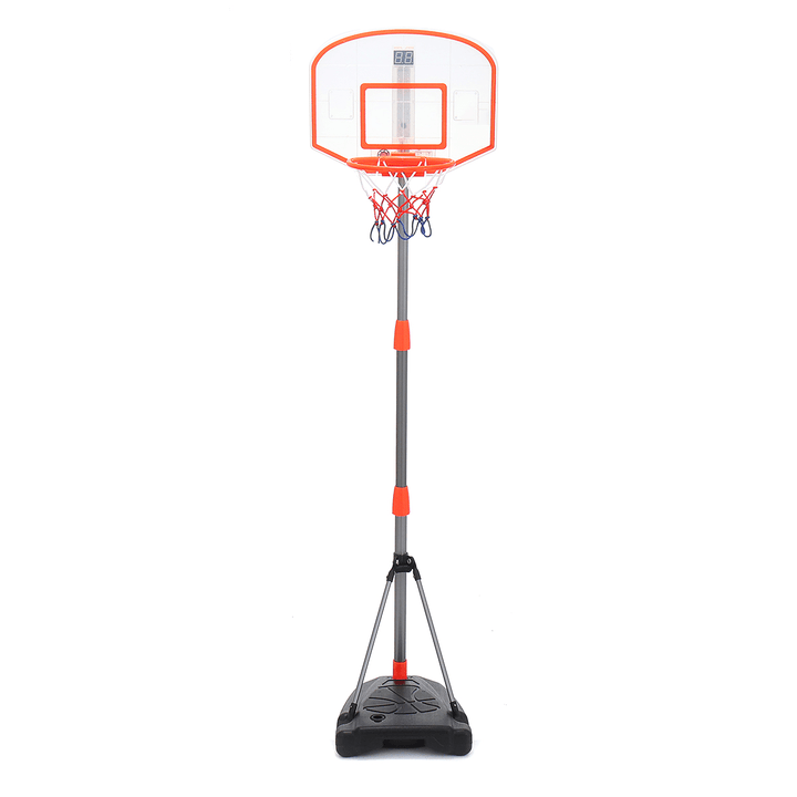 97-170Cm Kids Adjustable Basketball Hoop Stand Set Children Outdoor/Indoor Basketball Goal Sport Training Practice Accessories for Children&Teenager&Adult - MRSLM