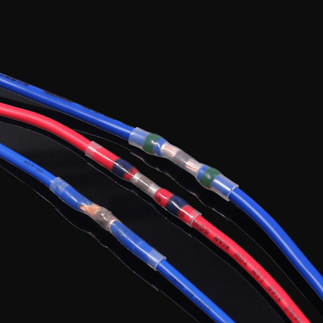 260PCS Sleeve Heat Shrink Tube Butt Waterproof Wire Splice Connectors - MRSLM