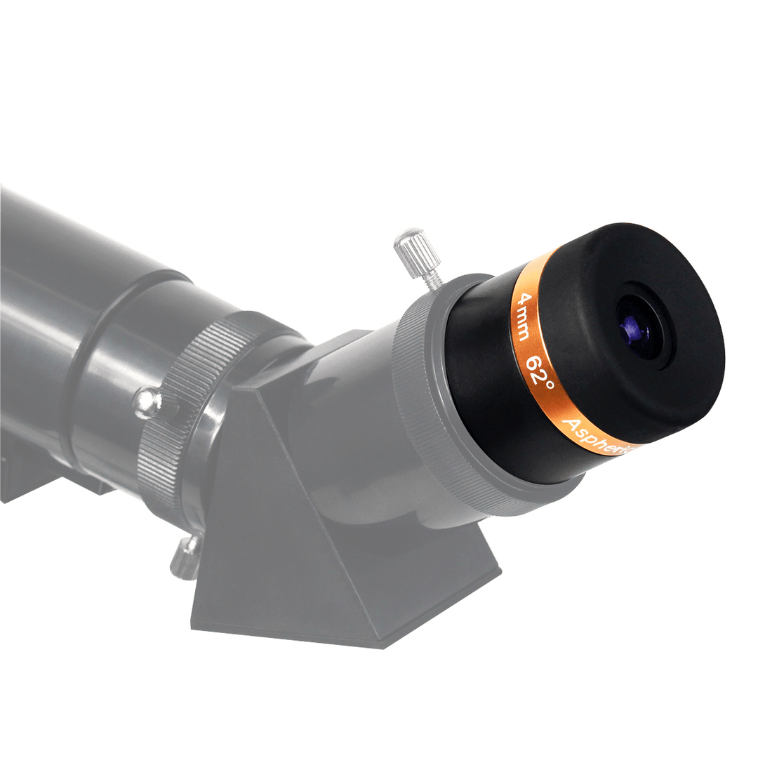 SVBONY Lens 4Mm Wide Angle 62°Aspheric Eyepiece HD Fully Coated for 1.25" 31.7Mm Astronomic Telescopes -Black - MRSLM